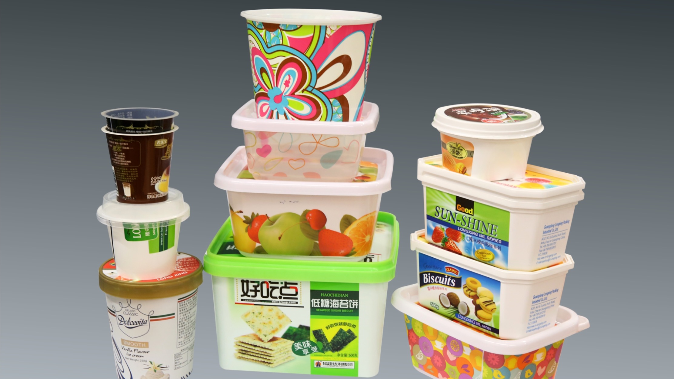 IML food packaging