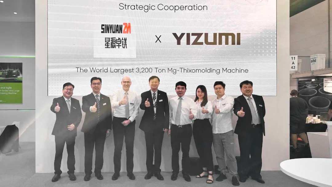 Sinyuan ZM Cooperates With GA黄金甲 on Thixomolding Machines Again